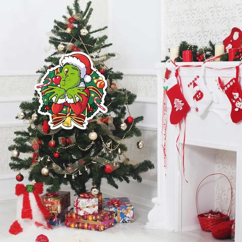 LOCOLY Christmas Decorations Hanging Signs Door Sign for Holiday Decor Ornaments for Christmas Tree - Image 4